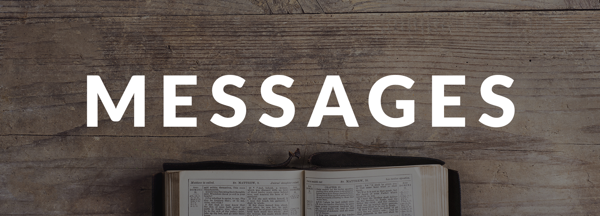 City Church Messages